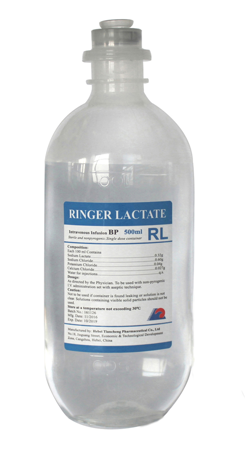 ringer lactate contraindications